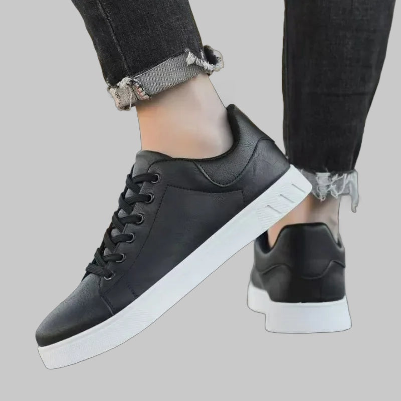 Luca – Leren Casual Sneakers met Zachte Zool